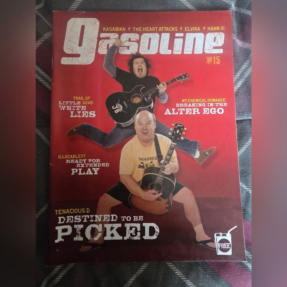Gasoline Magazine #15 My Chemical Romance, Trail Of Dead, Illscarlett